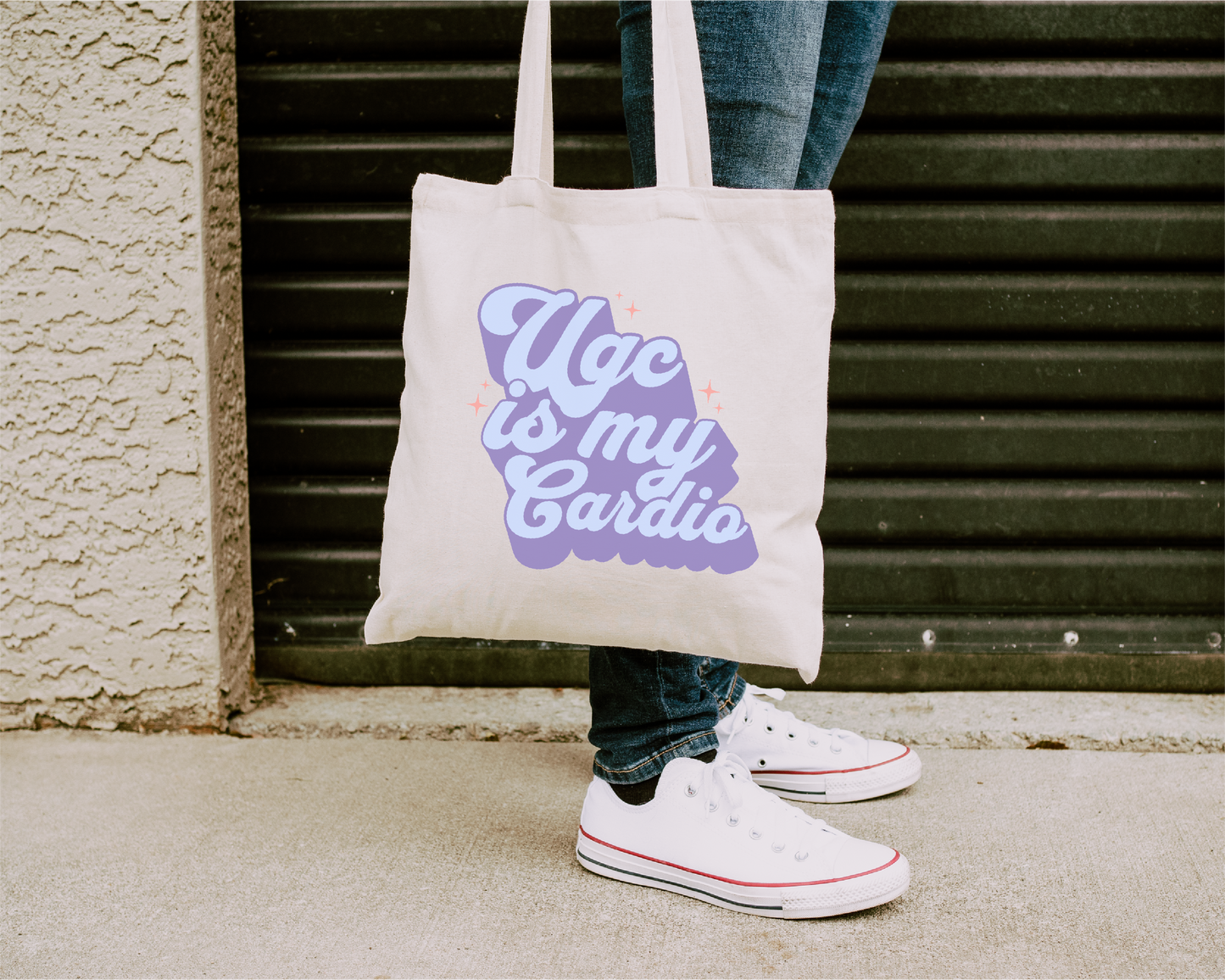 UGC Is My Cardio Tote